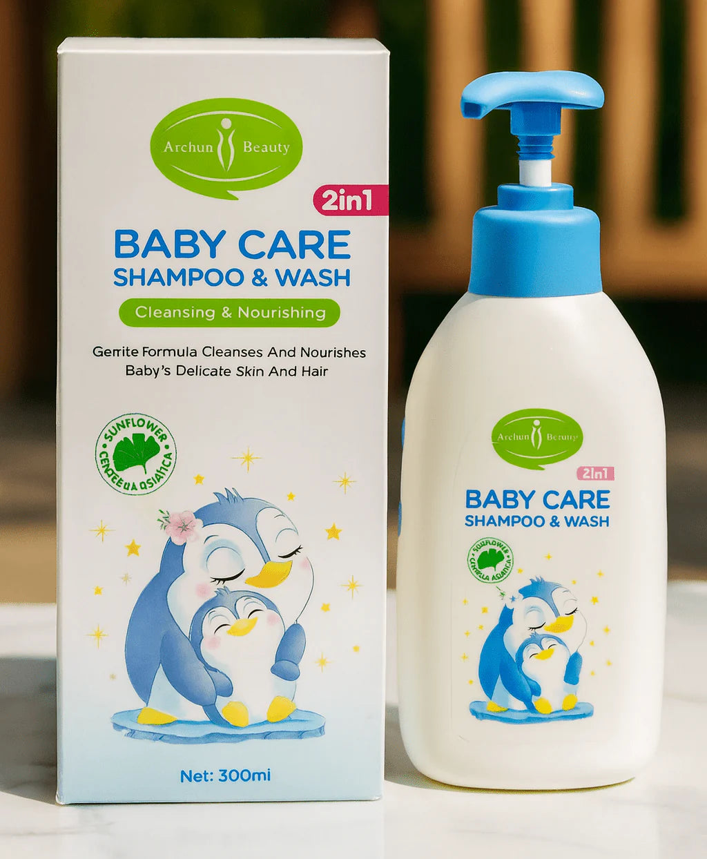 Aichun Beauty - Baby Care 2-in-1 Shampoo & Wash (Original)